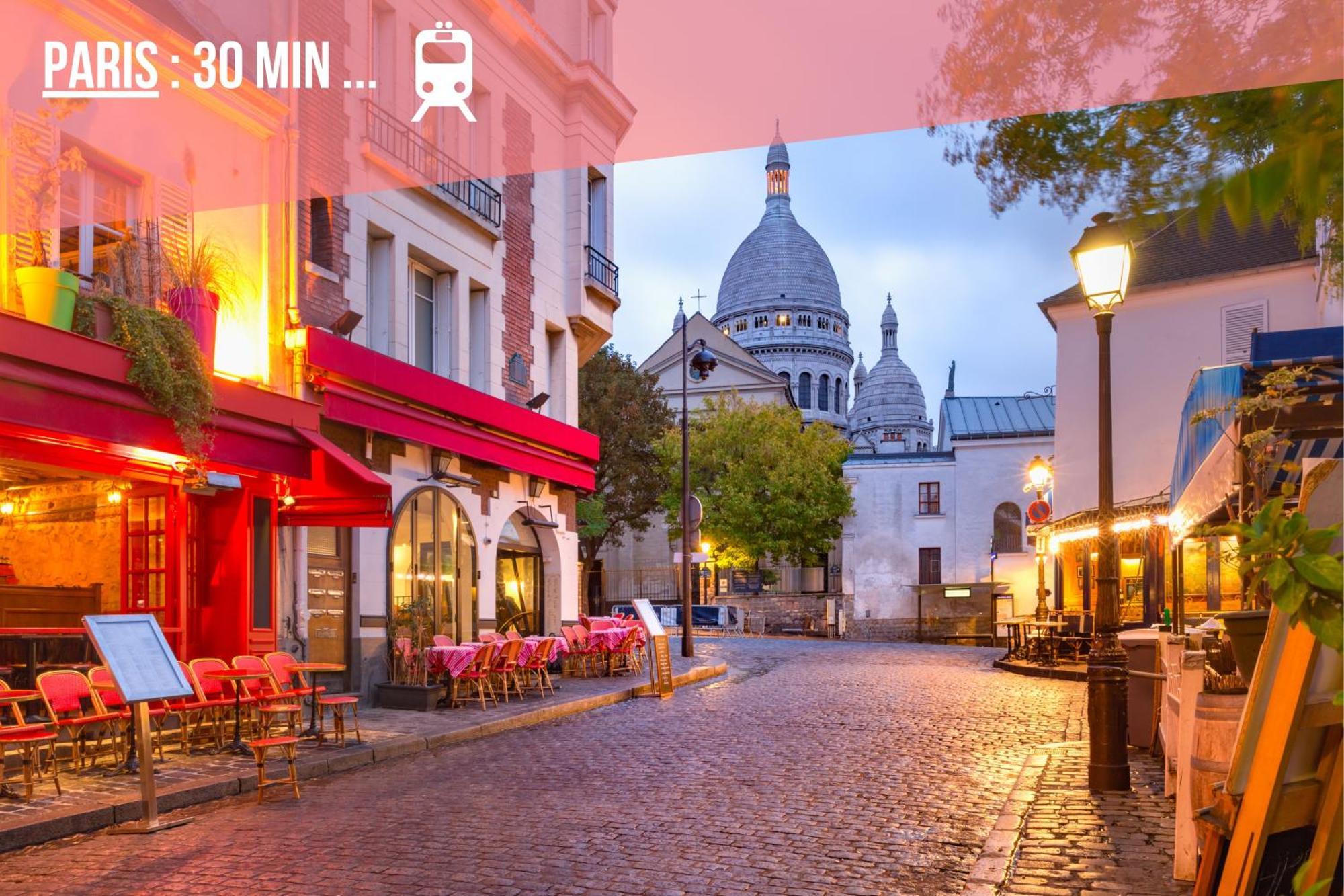 Paris Cocon - Disneyland, Parking, Hypercentre, Train Station Lagny-sur-Marne Екстер'єр фото