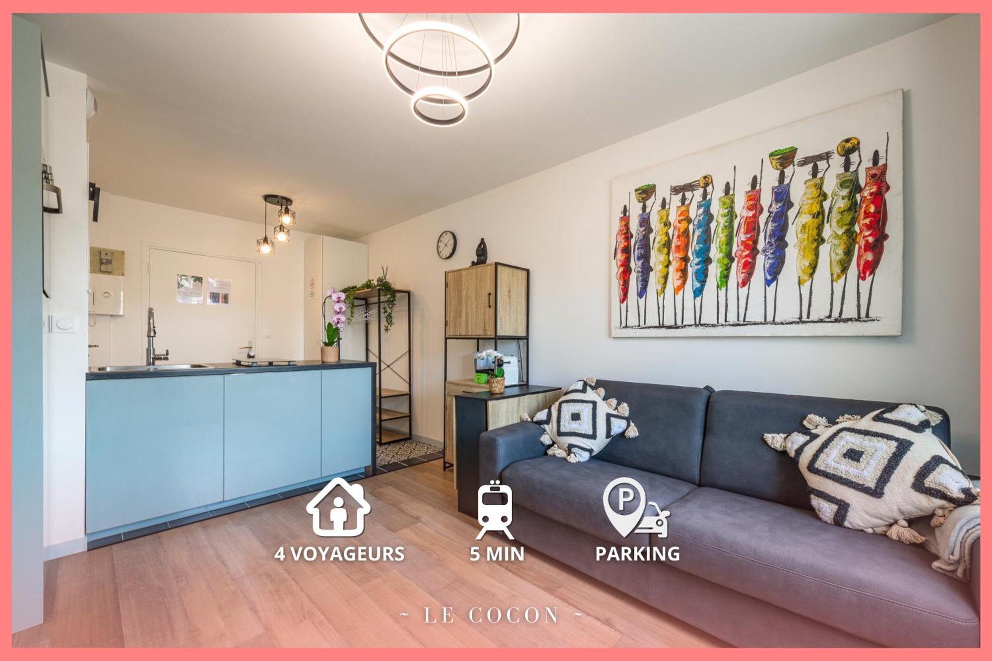 Paris Cocon - Disneyland, Parking, Hypercentre, Train Station Lagny-sur-Marne Екстер'єр фото
